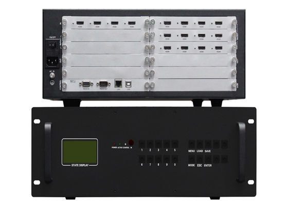Il regolatore video di rivestimento 2x2 4 della parete di HDMI 1080P 3.5U ha introdotto l'uscita 12