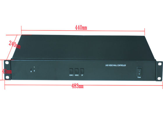 Multi video interfaccia del regolatore HD15 della parete di angolo HDMI dei multi monitor