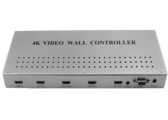 1 in 4 verso l'esterno video risoluzione 3840X2160 dell'unità di elaborazione della parete 4k di HDMI 1,4