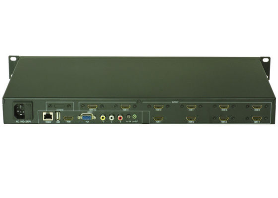 video della parete 5x2 del regolatore video avoirdupois TV unità di elaborazione LCD di USB HDMI VGA