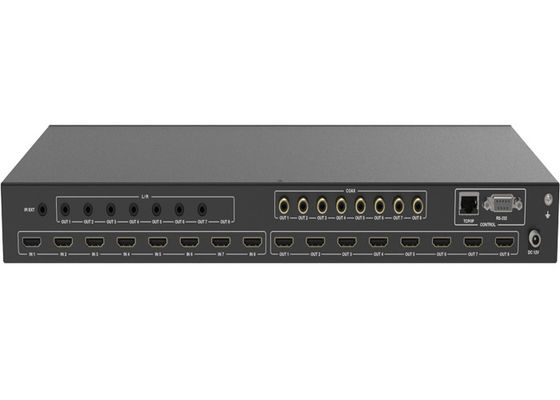 Scambista della matrice di funzione 18Gbps 8x8 HDMI dell'ARCO con la recinzione del metallo
