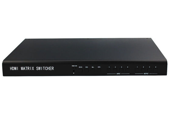 scambista della matrice di 4K 30Hz 20W 4x4 HDMI con colore profondo di HDCP 3D