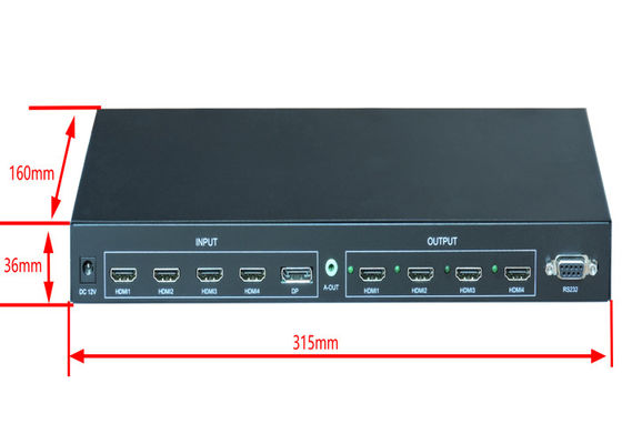 scambista della matrice di 4x4 HDMI