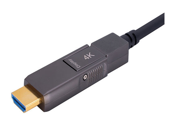 Costruzione corazzata di acciaio inossidabile del cavo ottico 200CU di HDMI 2,0