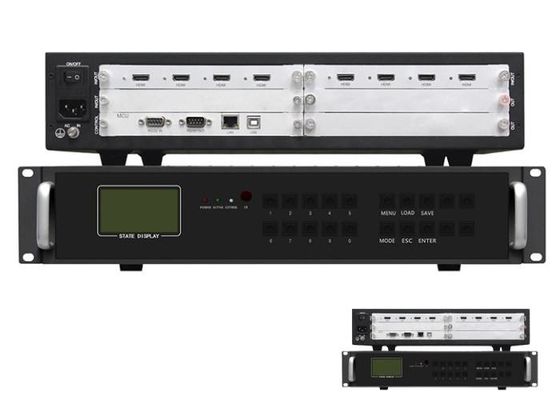 Il video regolatore modulare 2x2 1x2 2x1 4 della parete di HDMI ha introdotto l'uscita 4