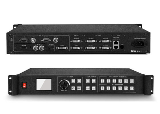 Video monitoraggio di Ethernet di With Local Preview del regolatore della parete di 4 Windows LED