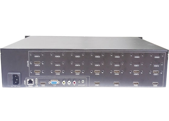regolatore di esposizione della parete dell'affissione a cristalli liquidi del lg di hdmi di 12 canali video 2x2 3x4 2x6 6x2 4x4