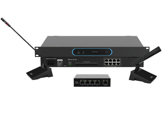 Microfono per conferenze Dante DSP Sistema di microfoni per conferenze di rete | Soluzione audio per riunioni intelligenti