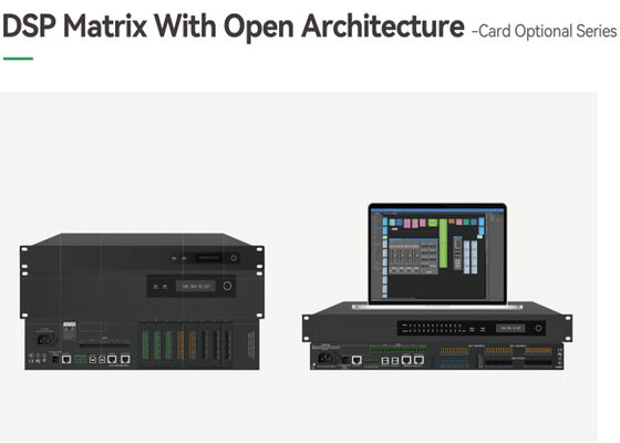 Matrice DSP Audio Modulare VINCAN con Architettura Aperta, Audio di Rete 64x64 e Schede I/O Modulari