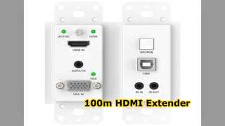 Prolunga audio video HDMI da 100 m HDBaseT