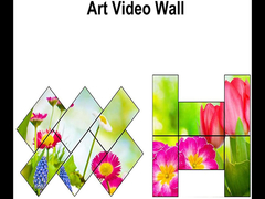 Processore video da 1x9 per display irregolari