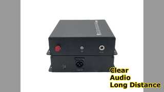 Canale convertitore audio in fibra ottica